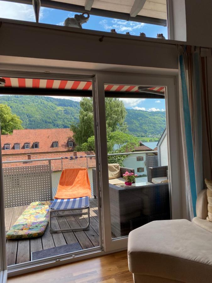 Fewo Mit Seeblick Bodensdorf Exteriör bild