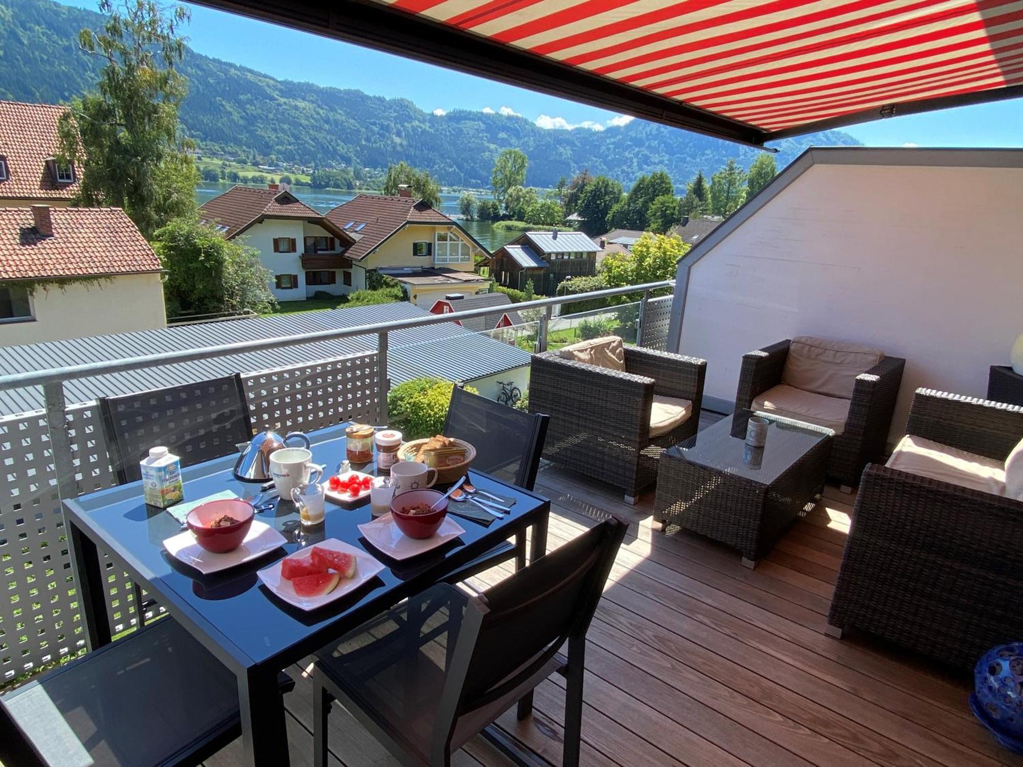 Fewo Mit Seeblick Bodensdorf Exteriör bild
